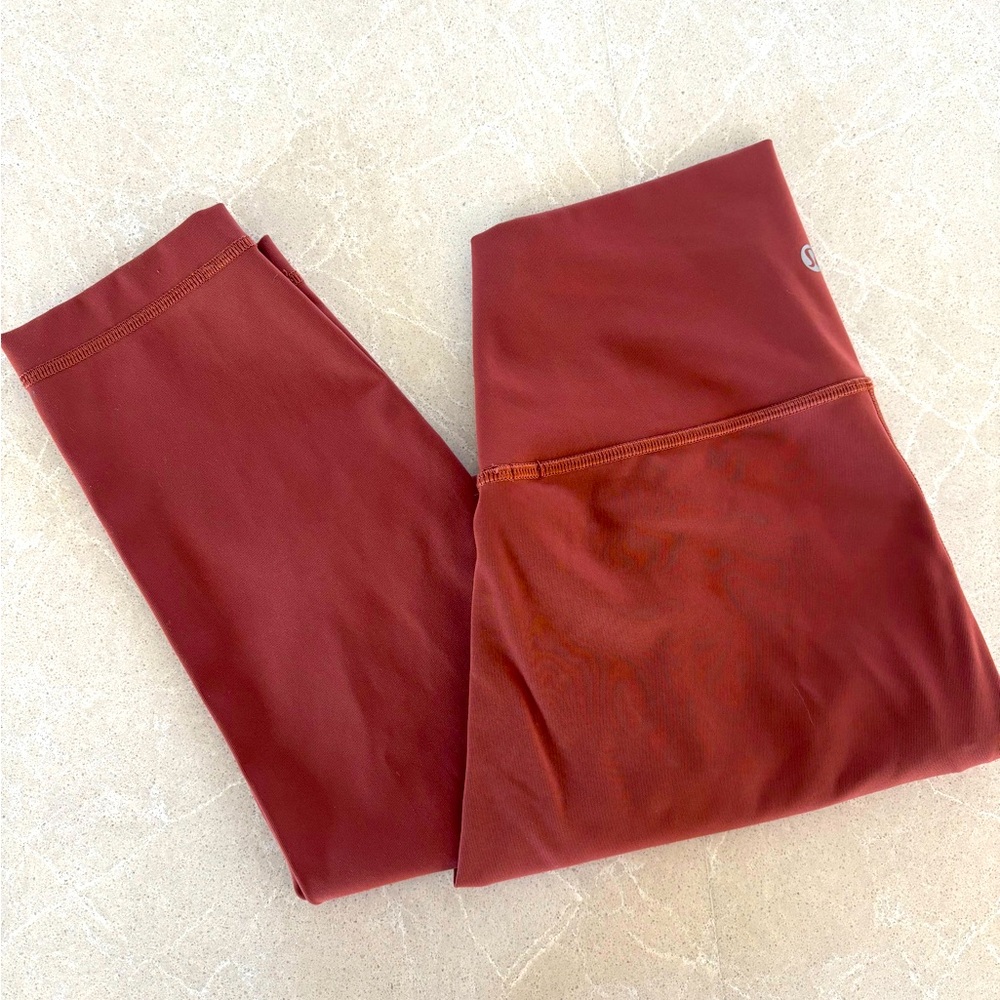 lululemon athletica Red Leggings